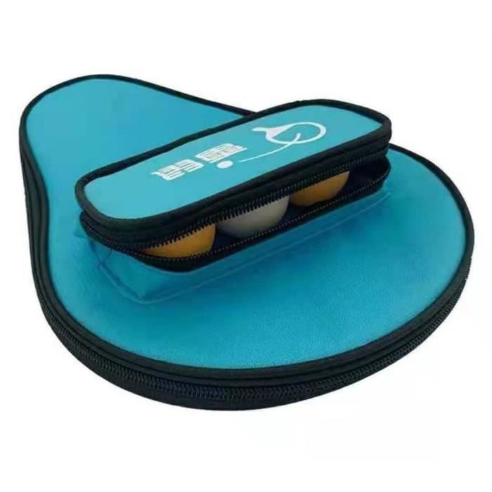 1 Housse pour raquette de tennis de table (BLUE)