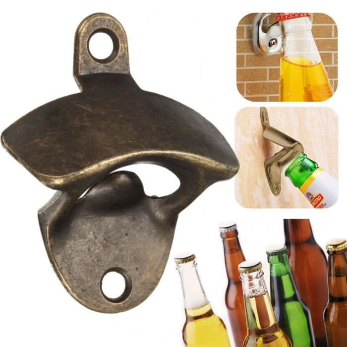 TEMPSA Bronze Mural Décapsuleur Ouvre Bouteille Opener Bière