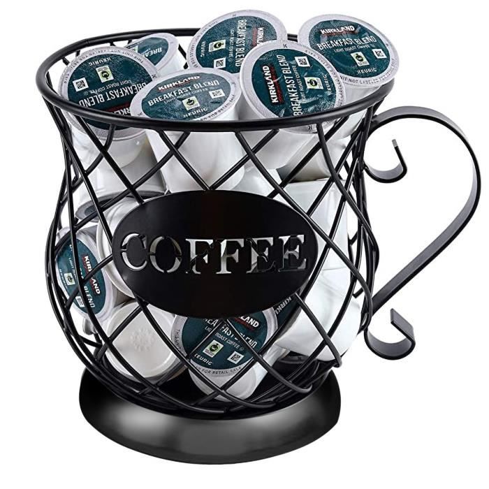 Set Accessoire Cuisine Support De Stockage Dosette Café En Forme Tasse Pour Le Comptoir LY18