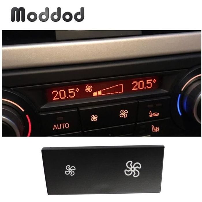 Phares et optiques,Bouton de réparation de climatiseur pour BMW X1 1-3 série E84 E87 E88 E90 E91 E92 E93, capuchon d'interrupteur