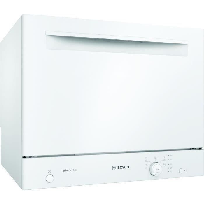 Lave-vaisselle compact pose libre BOSH SKS51E32EU Série 2 - 6 couverts - L55cm - 49 dB - Blanc