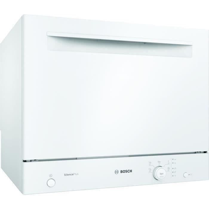 Lave-vaisselle compact pose libre BOSH SKS51E32EU SER2 - 6 couverts - Induction - L55cm - 49 dB - Blanc