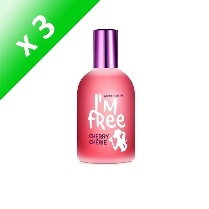 I'm free cherry cherie 110ml (Lot de 3)