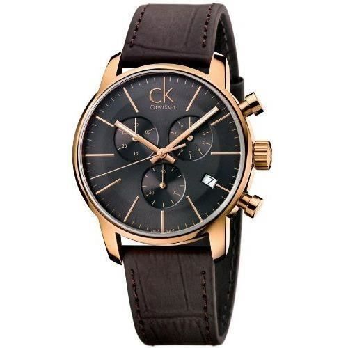 CALVIN KLEIN K2G276G3 montre pour homme montre pour homme calvin klein, collection city crono, mouvement à quartz, boîtier en
