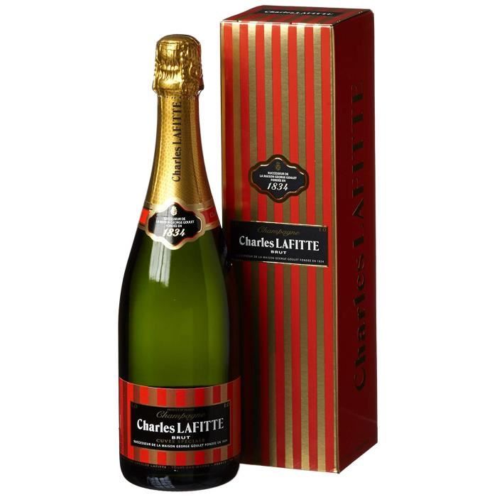 Charles Lafitte Champagne Brut avec emballage cadeau 0,75 L - 30000004