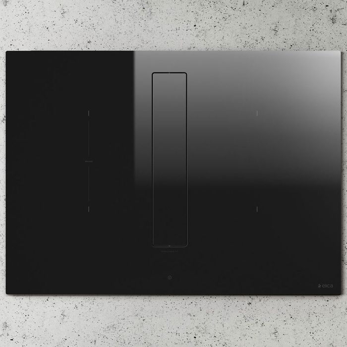 Plaque de cuisson avec hotte intégrée Elica NIKOLATESLA FIT 70cm - Évacuation Noir