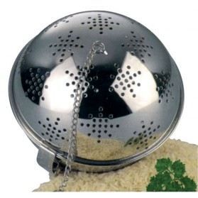 Boule à riz en inox - D: 13.5 cm