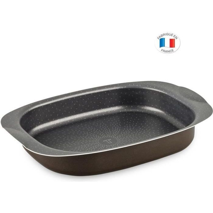 TEFAL J1601502 SUCCESS Plat à gratin 24x36 cm - Antiadhésif 100% sûr - Démoulage parfait - Cuisson parfaite – Plat en Aluminium recy