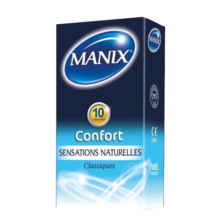 MANIX Confort 10 préservatifs