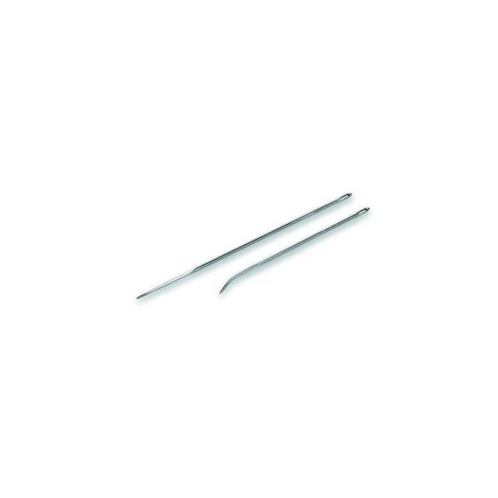 AIGUILLE A BRIDER INOX COURBEE 150MM