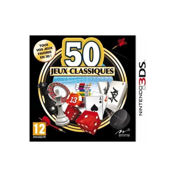 Jeux DS MICRO APPLICATION 50 Jeux classi
