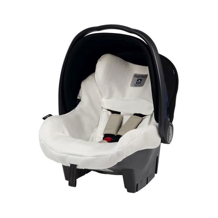 Peg Perego 8005475349502, Protection de siège enfant pour voiture, Primo Viaggio SL, Blanc, Tissu, Fibre, Lavage à la main, CE