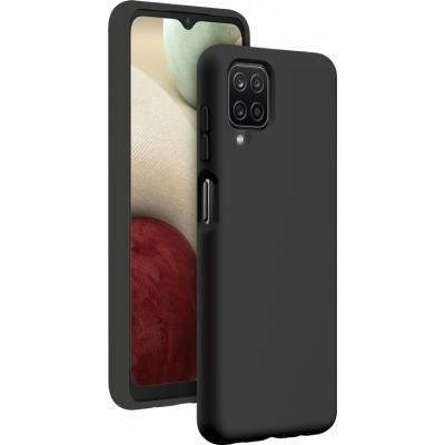 Coque Soft Touch Galaxy A12 Noir
