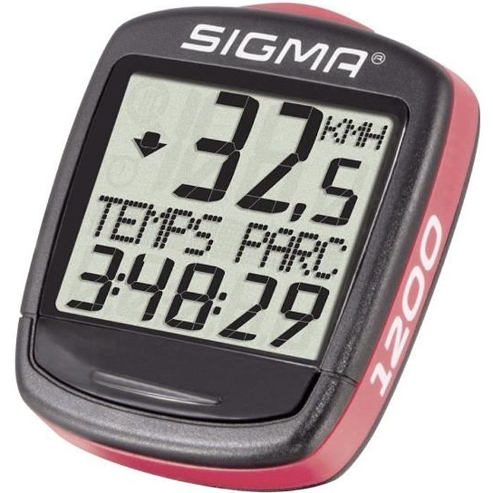 SIGMA Compteur Sigma BC1200 12 Fonctions Filaire