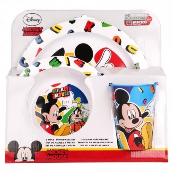 Boite Gouter Enfant Stor BOÎTE À LUNCH MULTI-COMPARTIMENTS XL | MICKEY FUN-TASTIC Boîte à Goûter