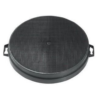 Filtre charbon rond Type 210 AKR563 DR1155 GF5310 HM8955 compatibilité : Hotte BRANDT A2440B Diametre : 210mm - Epaisseur : 30mm