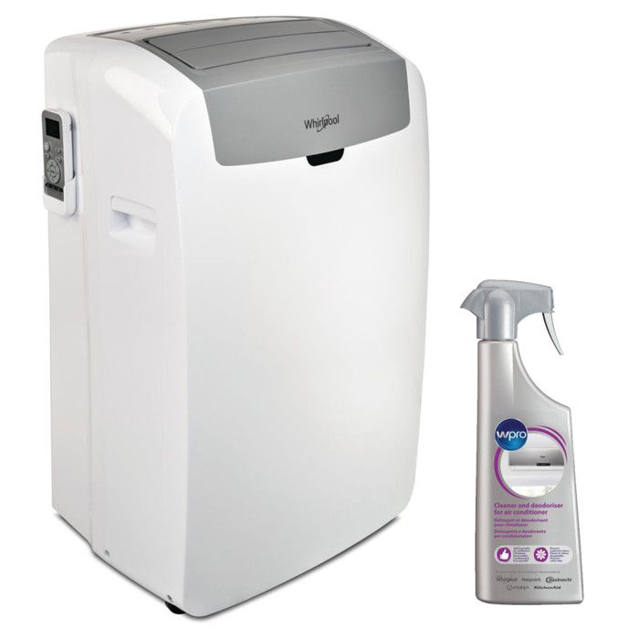 WHIRLPOOL Climatiseur Portable REVERSIBLE Pompe à Chaleur Climatisation A+