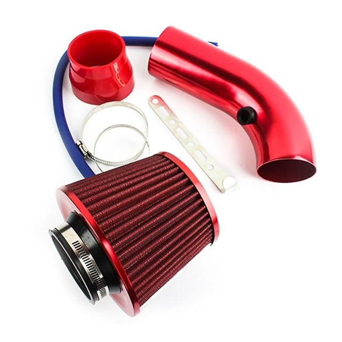 thumbnail image 2 of Universal 70mm Cold Air Intake Kit With Red Air Filter – ANNX OFI010-red 2 of 6