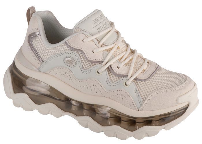 Skechers Baskets Femme - Blanc - Skechers Uno Chaos