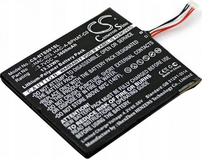 Batterie rechargeable Cameron Sino SB7322 3600 mAh Nintendo Switch Accessoire