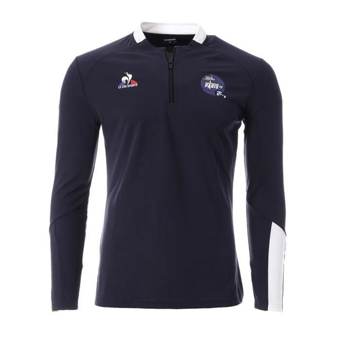 Maillot de cyclisme Le coq sportif Merinos Noir Taille M - Maillots de