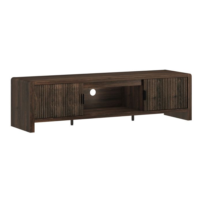 Meuble TV Lukkodso 150 x 40 x 40 cm effet noyer
