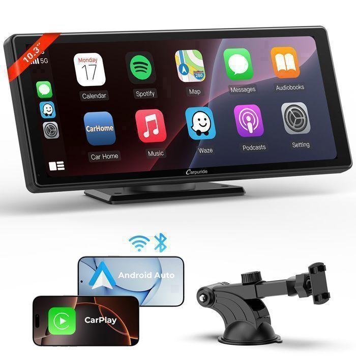 Carpuride W103 Sans Fil Portable Carplay & Android Belgium | Ubuy
