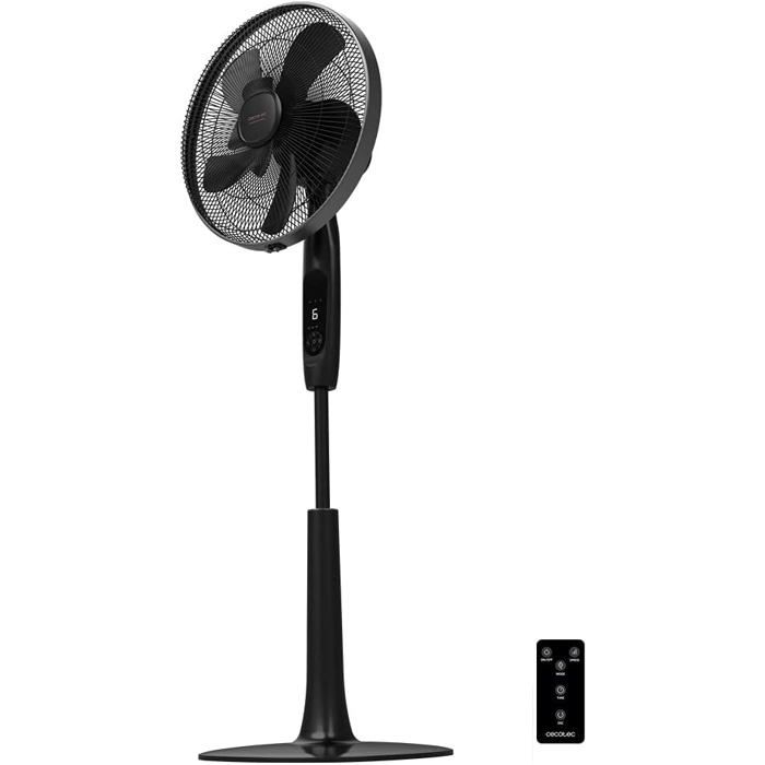 Ventilateur de pied - HOME FIT TRAINING - EnergySilence 1020 - 60 W - 10 pales - 6 vitesses - Hom
