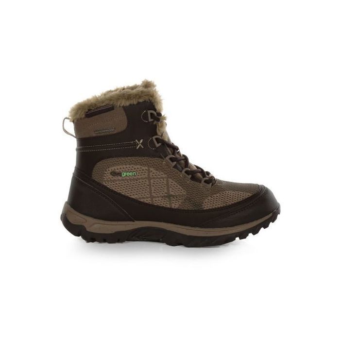 Chaussures de trekking Regatta Hawthorn Evo pour femmes imperméables vertes