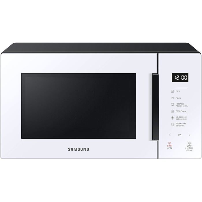 Four à micro-ondes - SUTEO - 23 L - 1100 W - Cuisson automatique - Home Dessert - Design verre - Blanc - Suteo