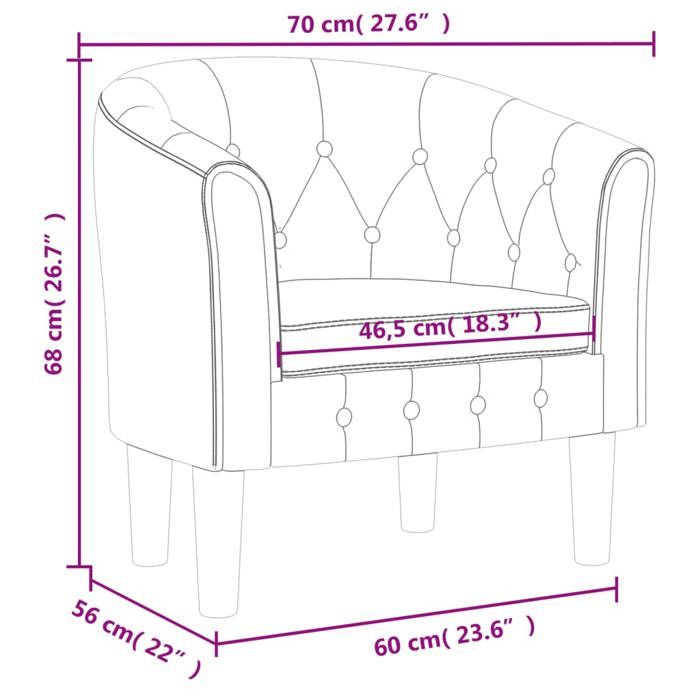 Mode Chaise cabriolet/Chaise de canapé/Canapé-chaise pour adulte CHEZ YIYI blanc similicuir 70x56x68cm _20731741327