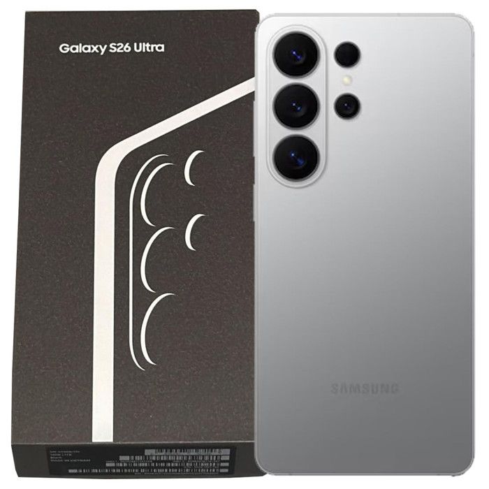 Samsung Galaxy S26 Ultra 5G SM-S948B 512GB 12GB RAM Silver Shadow Dual SIM Sbloccato