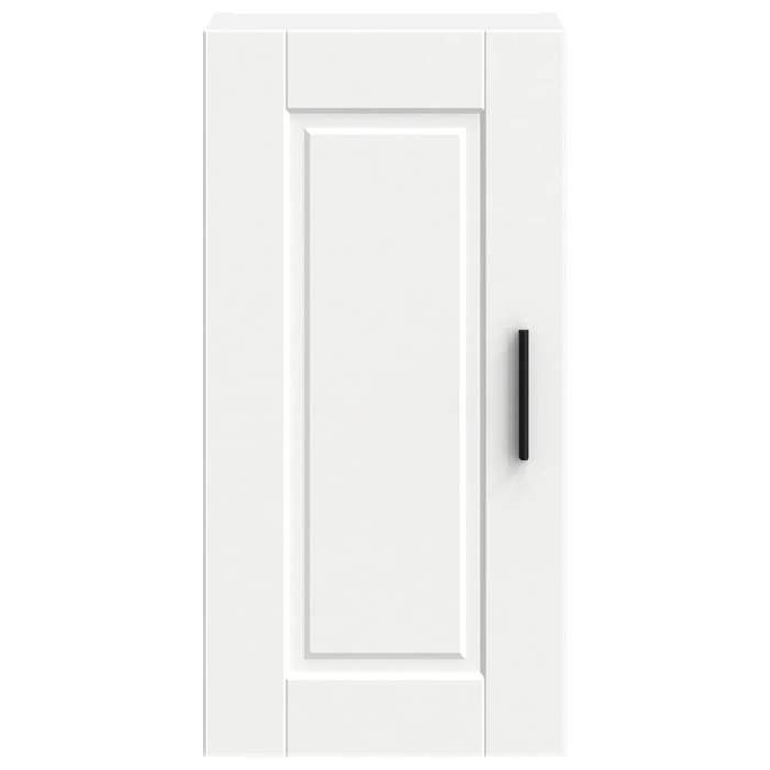 Blanc Cabinet cuisine CHIC Armoire murale de cuisine rectangulaire Porto blanc bois dingénierie 30x31x60 cm N7056