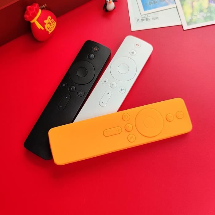 orange-Housse de protection en Silicone pour télécommande TV Xiaomi 4A, pour bâton TV