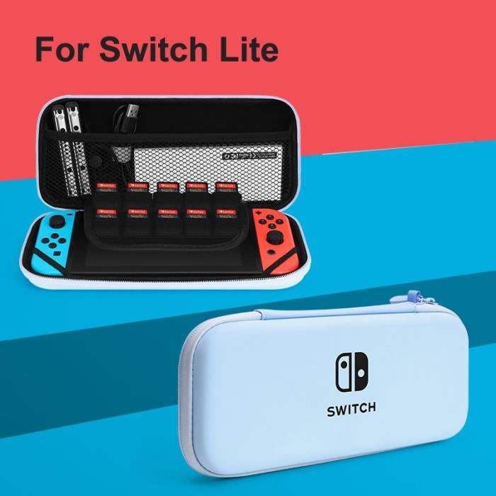 compatibles Étui de transport pour Nintendo Switch OLED et Switch housse de  console de jeu poudres portables étui de voyage étui de protection rigide  avec carte nouveau