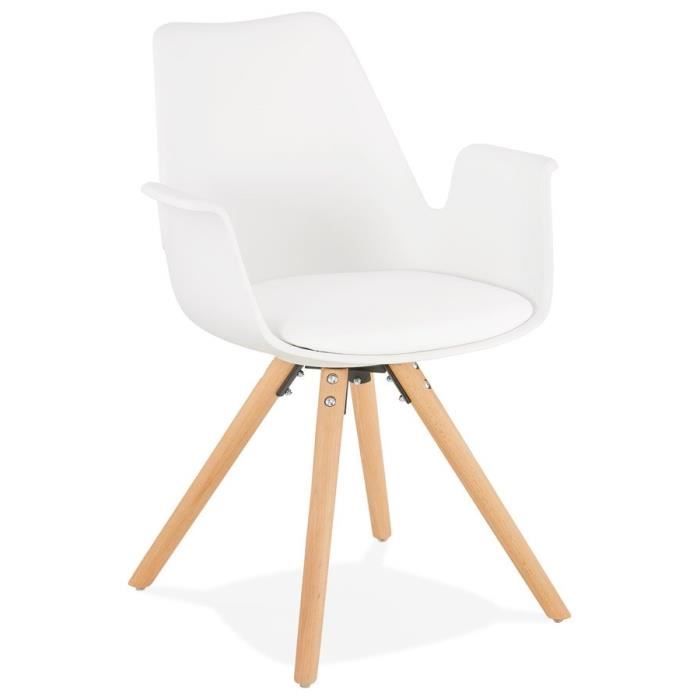 chaise - alter ego - zalik - avec accoudoirs - style scandinave - moderne