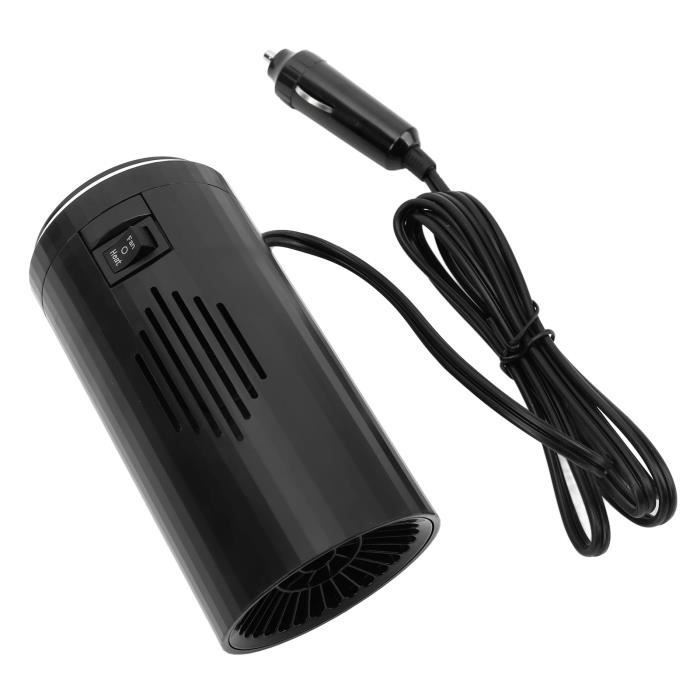 Chauffage Voiture 12V 150W 2 En 1 - Ventilateur Chauffant & Rafraîchissant, Rotatif 180°, Désembueur Pare-brise