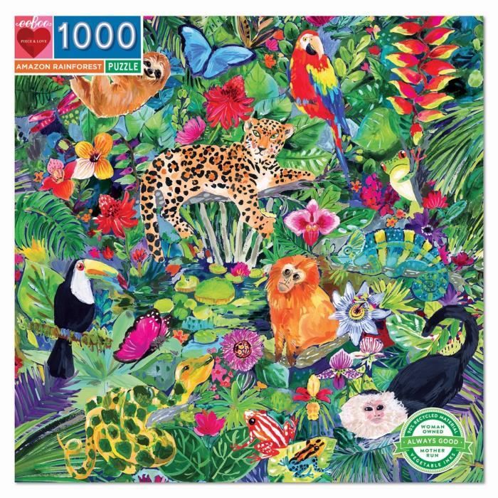 Puzzle 1000 pièces de puzzle en bois Puzzle animal 3D puzzle en trois dimensions enfants paysage animal art cadeau en bois adulte jouet ornements animaux de la ferme