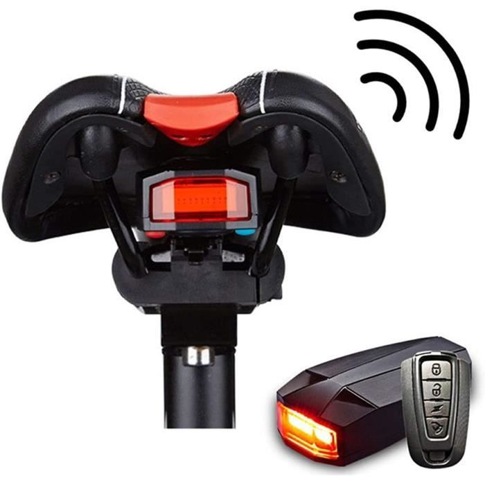 Lumière Vélo Led Usb Rechargeable Arrière Vélo Lumière Frein