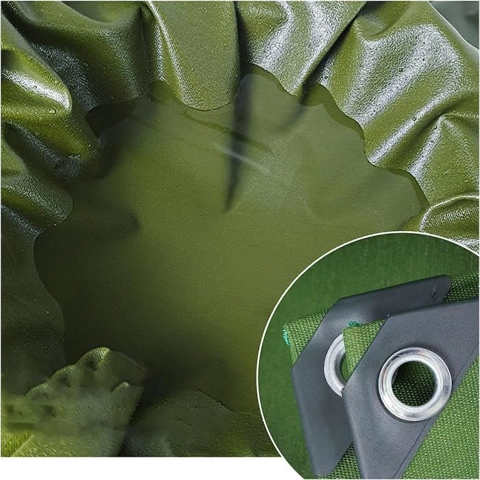 AVJWWD Bâche Imperméable Avec œillets, Transparente Résistante Aux