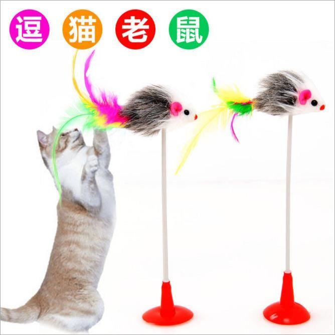 X1 Jouet Baguette Attrape Souris Pour Chat Chaton Interactif Coloree 9 Cdiscount