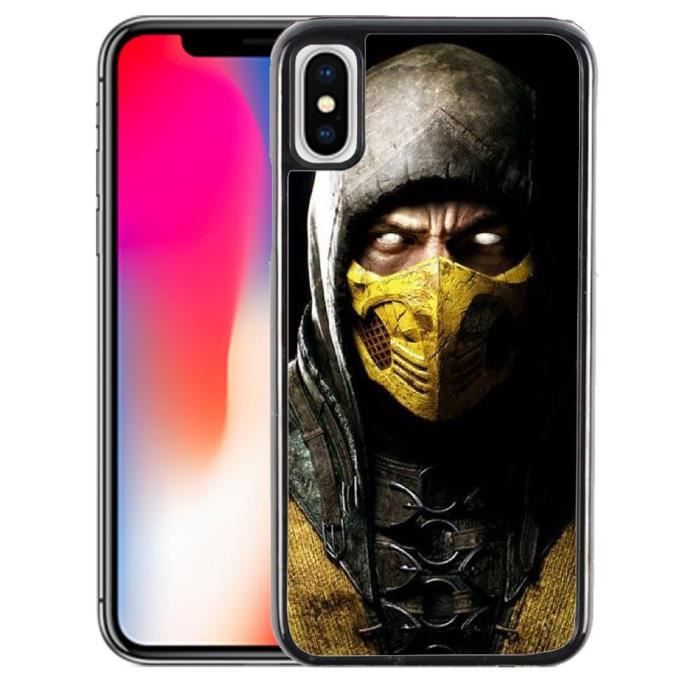 Coque iPhone X Mortal Kombat Scorpion - Cdiscount Tlphonie Coque iPhone X Mortal Kombat Scorpion - Cdiscount Tlphonie