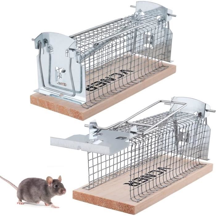 LIWI-Piège à Souris Piège à Rats Puissant Réutilisable Piège à Choc Efficace Hygiénique Piège à
