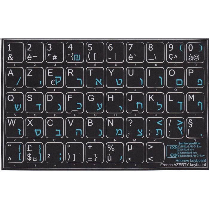 5 Pièces Clavier Stickers, Clavier Autocollants Russe, Pour Clavier - Foto 8