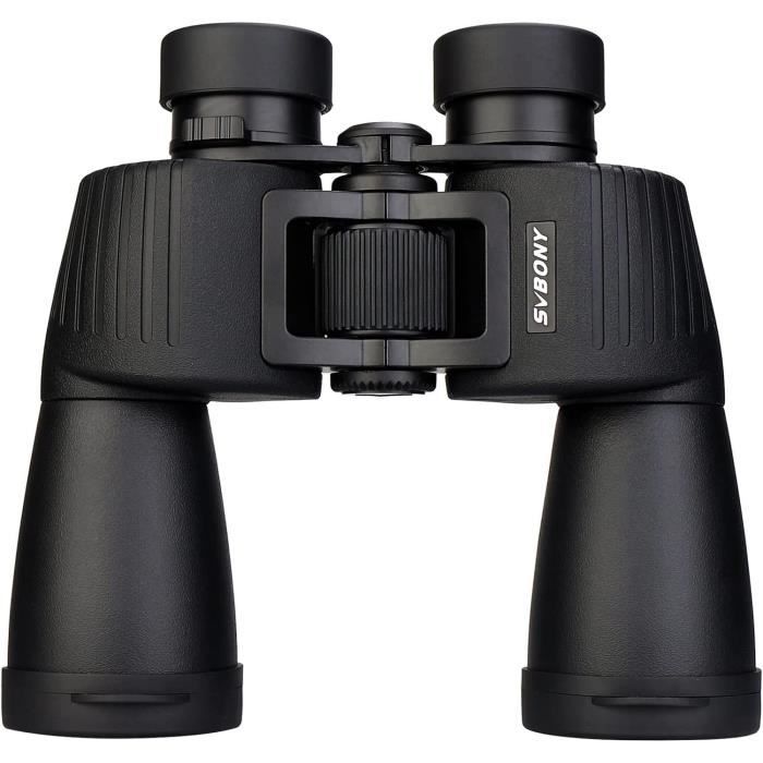 Jumelles 10 X 50 Avec Télémètre Haute Puissance HD BAK4 Prisme FMC Jumelles Compactes Avec Vision Nocturne Azote étanches Antibuée Pour Enfants