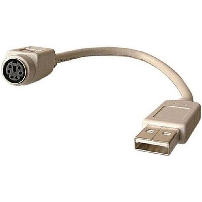 Câble Adaptateur USBA Mâle vers MiniDIN 6Pin Femelle 149550 NEUF