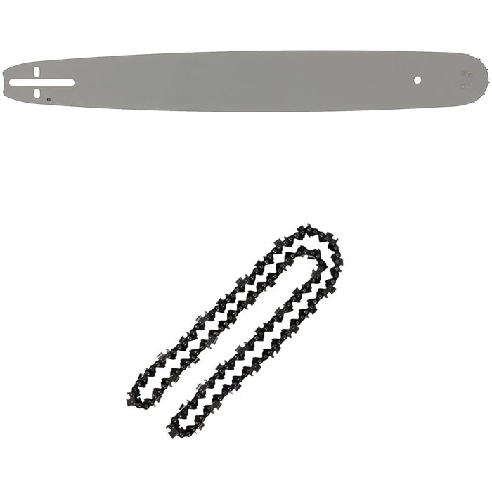 Guide 20 pouces (50 cm) avec cha&icirc;ne 76 maillons pour tron&ccedil;onneuse