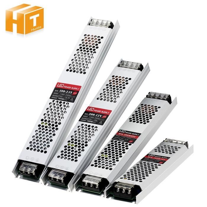 VARICART Alimentation LED 24V 12W Transformateur 220V 24V Dimmable 0.5A