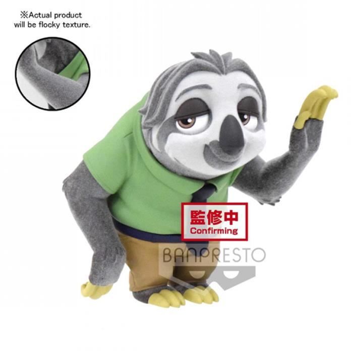 Banpresto ZOOTOPIA - Flash - Figurine Fluffy Puffy 9cm ver.B