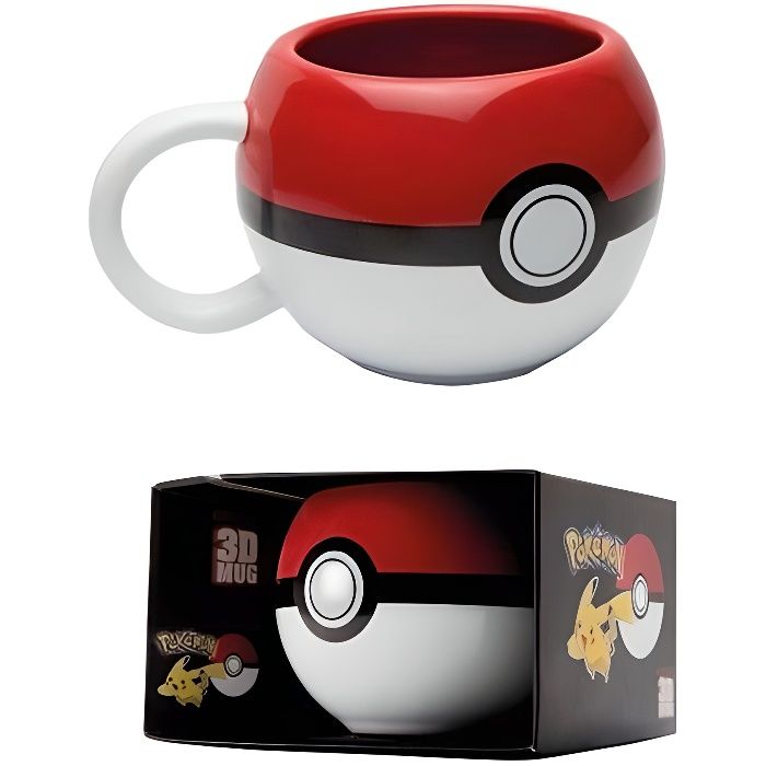 Mug 3D Pokémon: Pokeball